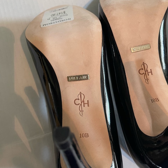 NEW Cole Haan + Nike Air Black Patent Leather (Glossy) Women's High Heels - Picture 16 of 17